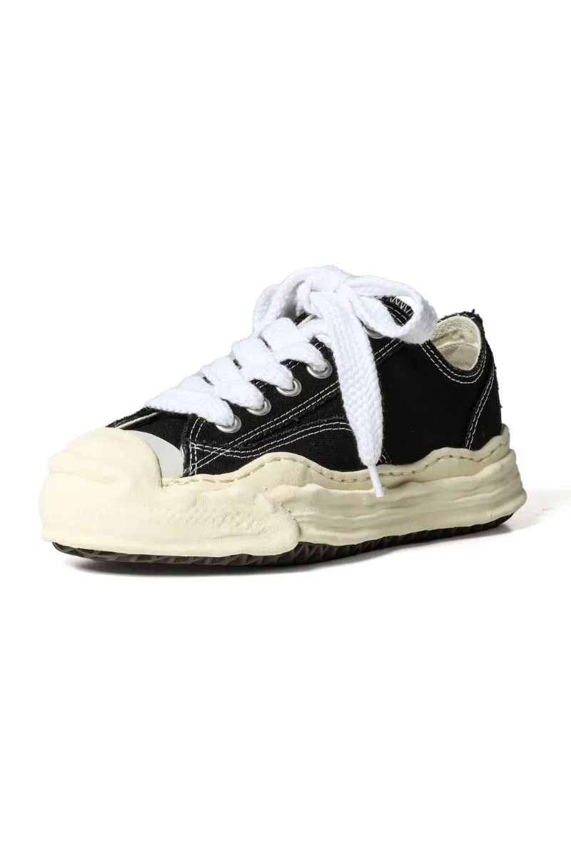 HANK Low Cut canvas Vintage like Sole Black