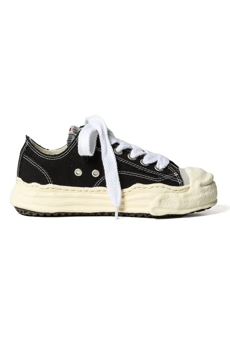 HANK Low Cut canvas Vintage like Sole Black