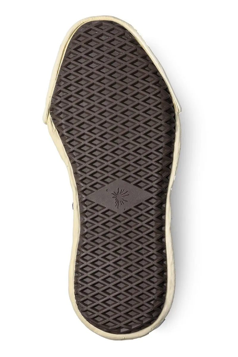 HANK- Original sole sneaker LOW Cut canvas Vintage like Sole Orange