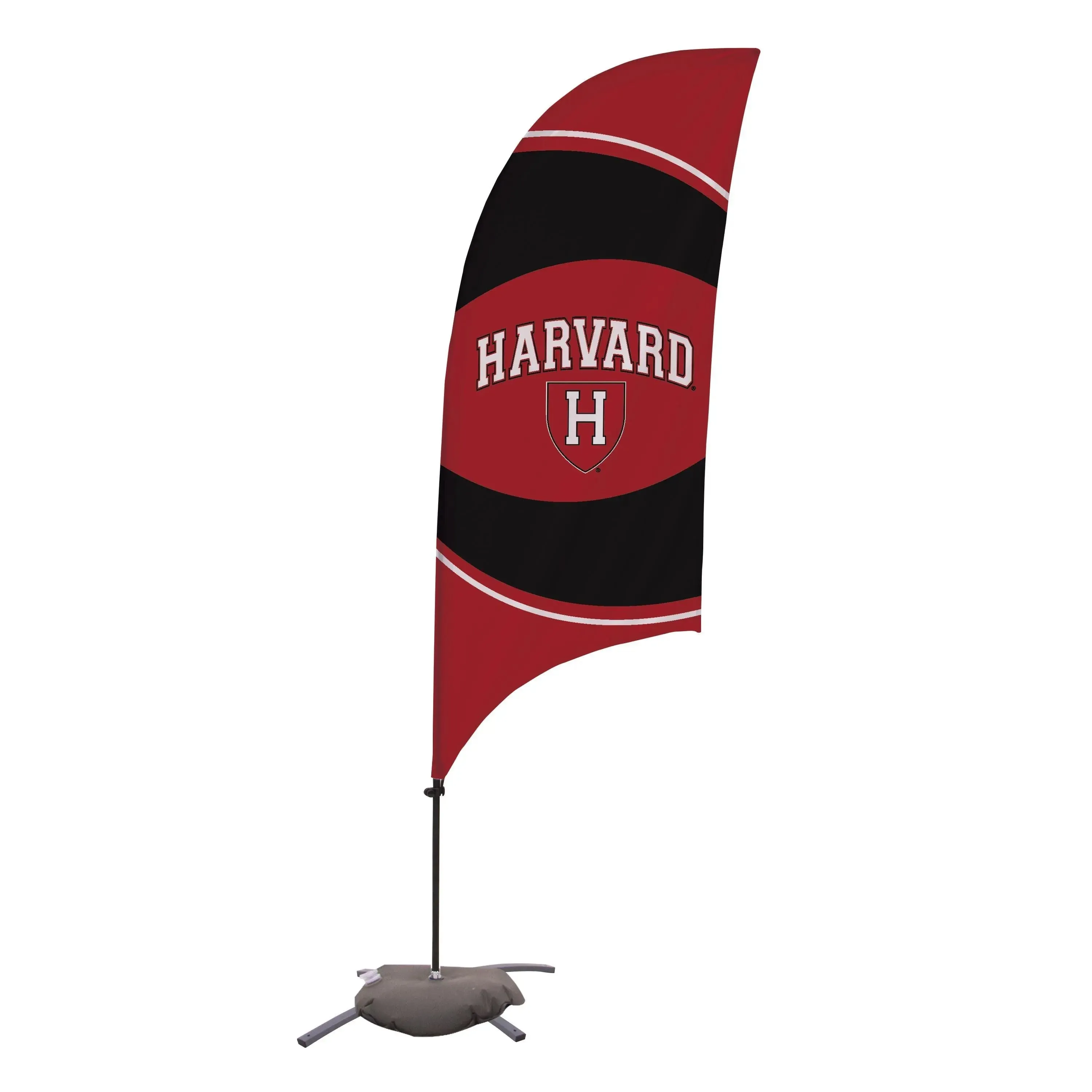 Harvard Tailgate Feather Flag