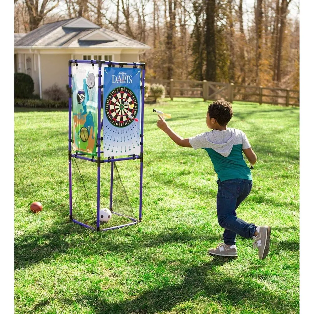 Hearth Song 5-in-1 Multi-Sport Indoor Outdoor Target Game