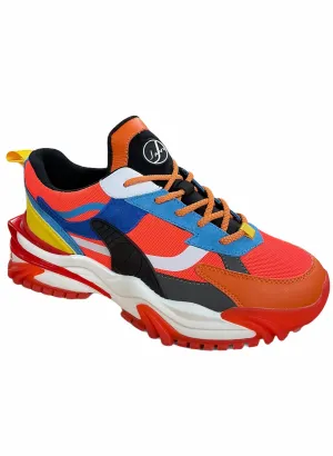 Javi Shoes - Hero - Red/Orange/Black