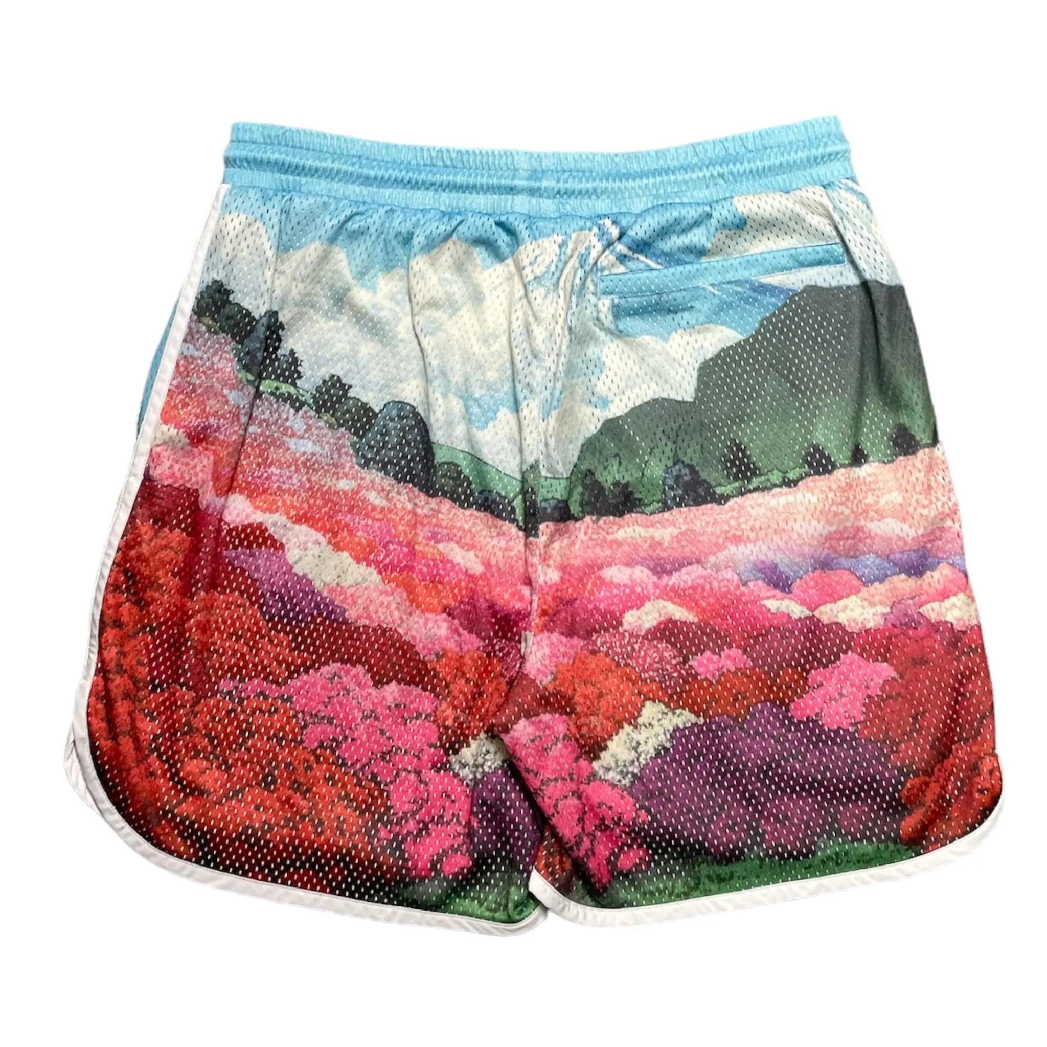 Kith Landscape Basketball Shorts Pastel Multi Pre-Owned