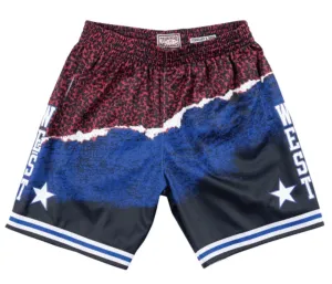 Mitchell & Ness 2003 All Star West Sublimated Swingman Shorts Multi