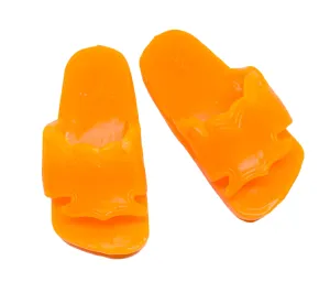 Monster High Swim Class Holt Hyde Doll Replacement Orange Flip Flops Shoes