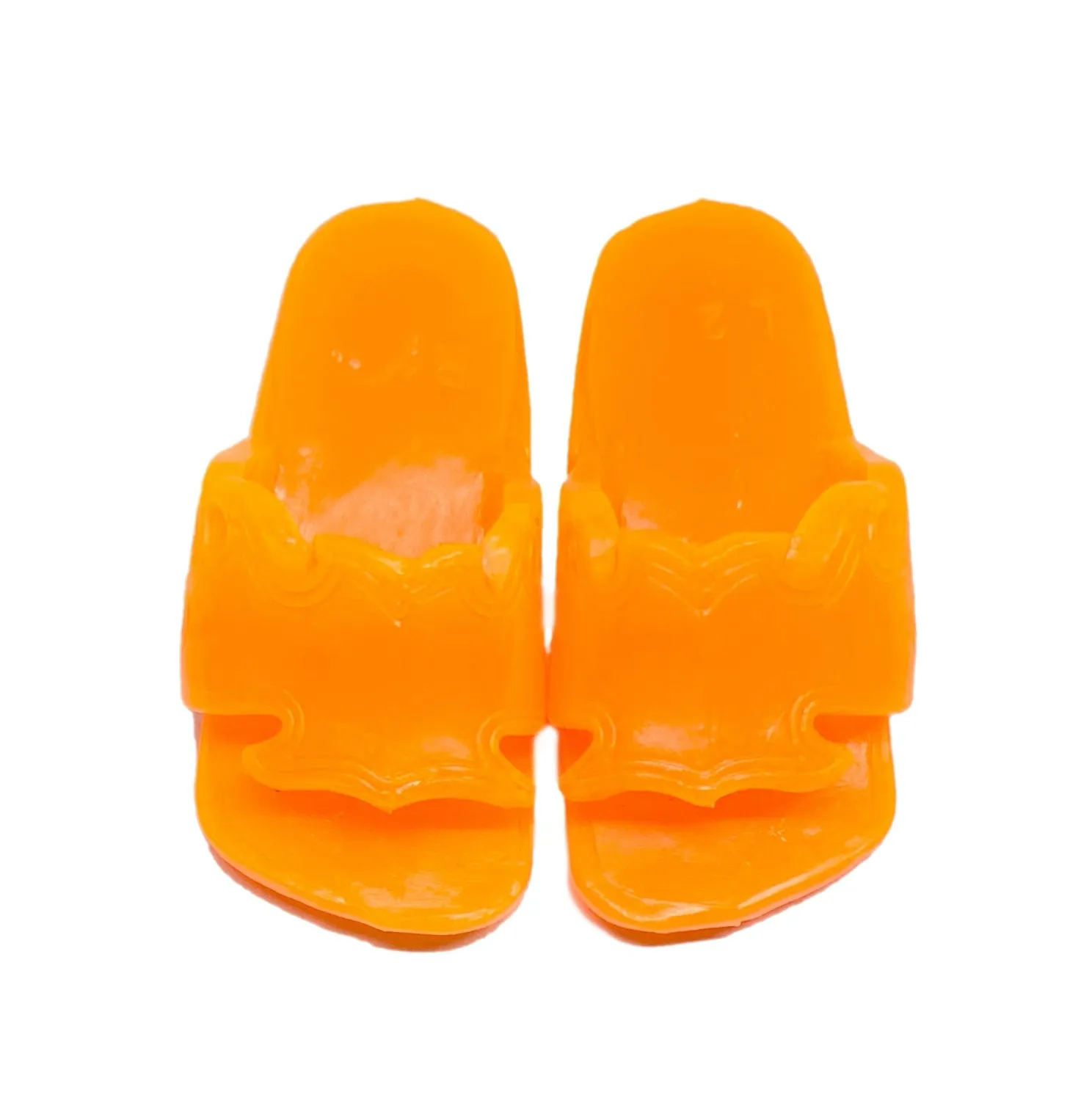 Monster High Swim Class Holt Hyde Doll Replacement Orange Flip Flops Shoes