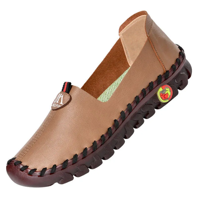 Nanccy  Slip Ons Woman Flats Comfy Nurse Wide Fit  Loafers