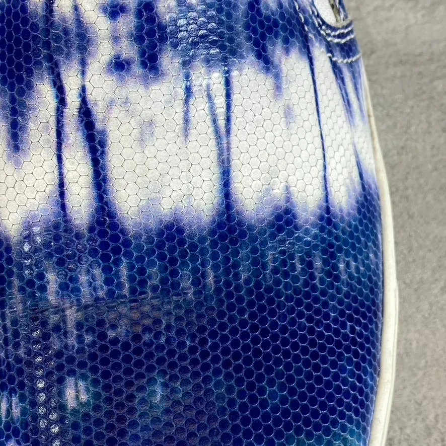 NATURALIZER Women's Blue Tie-Dye Aileen Round-Toe Slip-On Sneakers SZ 10