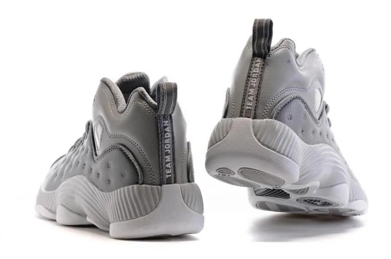 Nike Air Jordan Jumpman Team II Grey Shoes Basketball Men !!! CYBER MONDAY SALE !!!