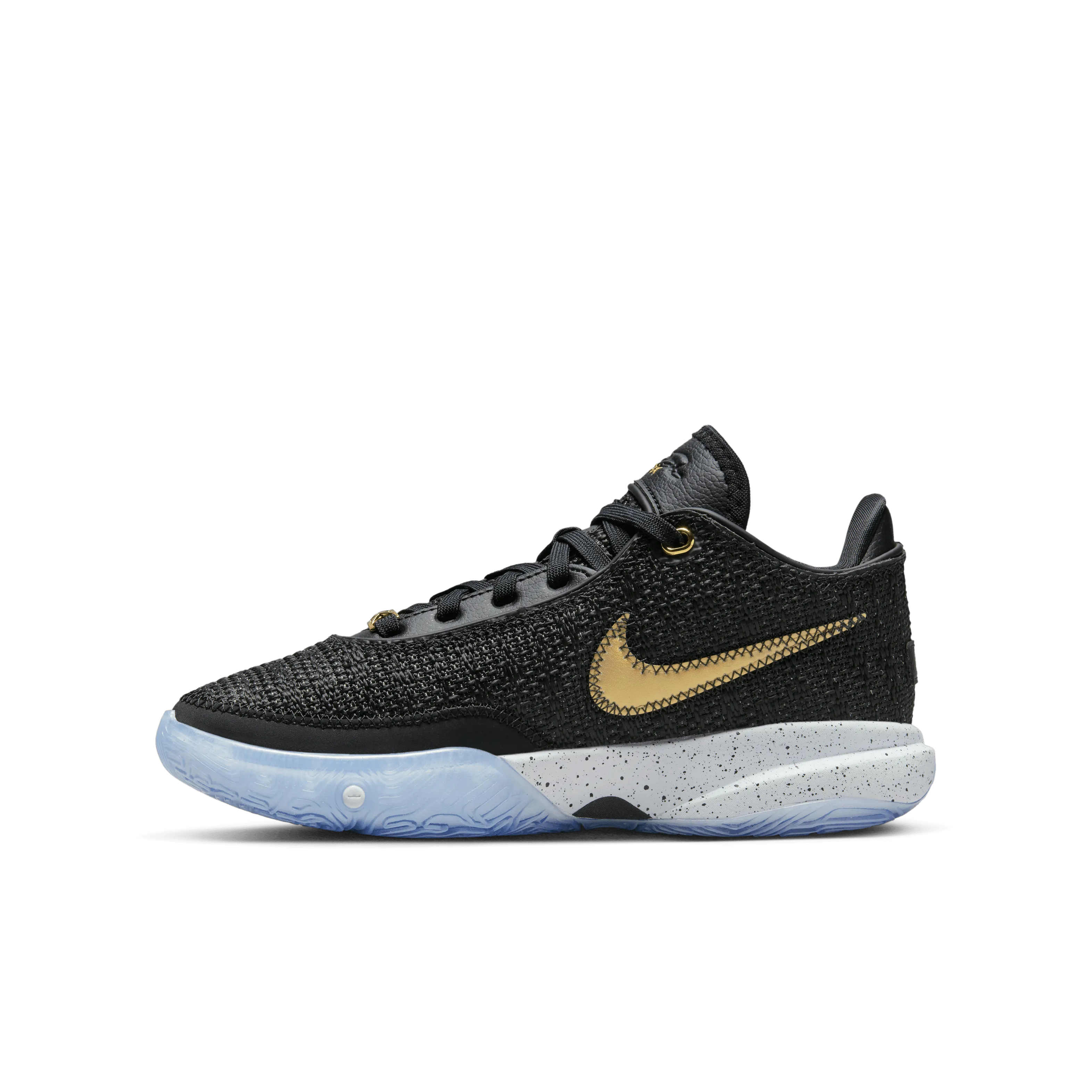 Nike - Boy - GS LeBron XX - Black/Metallic Gold/White
