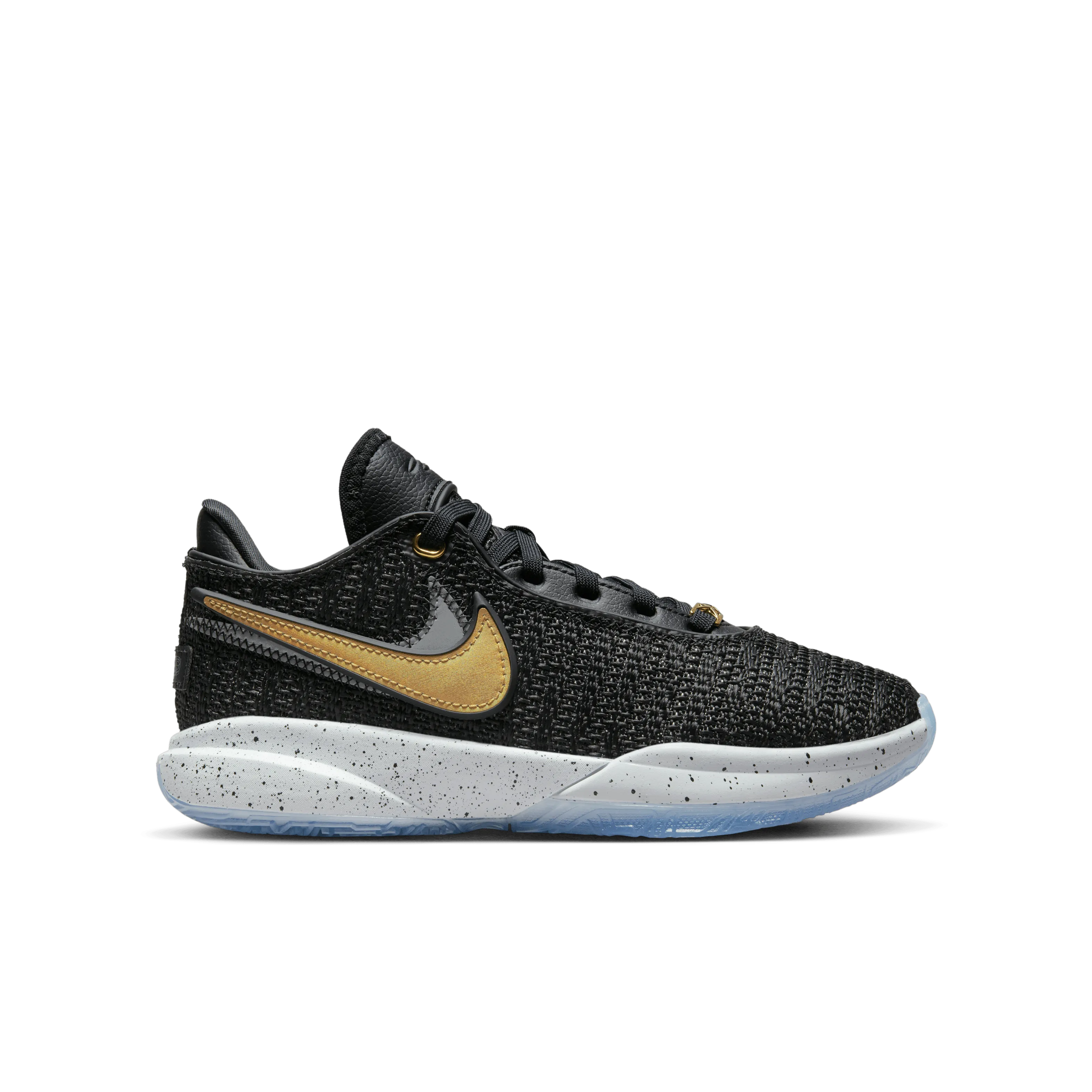 Nike - Boy - GS LeBron XX - Black/Metallic Gold/White