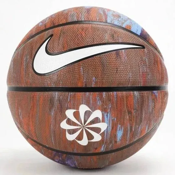 Nike Everyday Playground Next Nature 8P Basketball -Multi-Colour/Black/Black/White