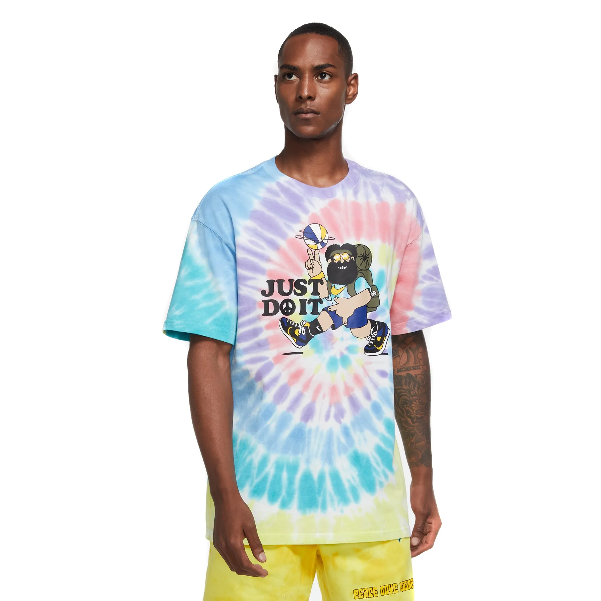Nike Men "Peace, Love, Basketball" T-Shirt
