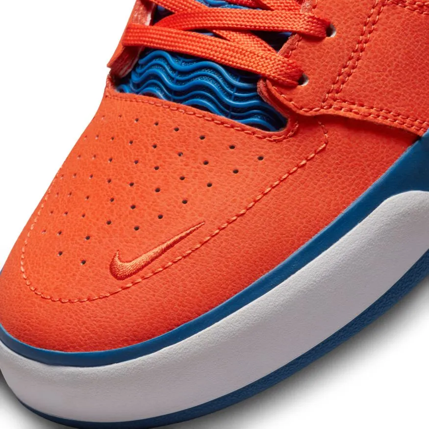 Nike SB Ishod Wair Premium Skateboard Shoe - Orange/Blue Jay-Orange-Black