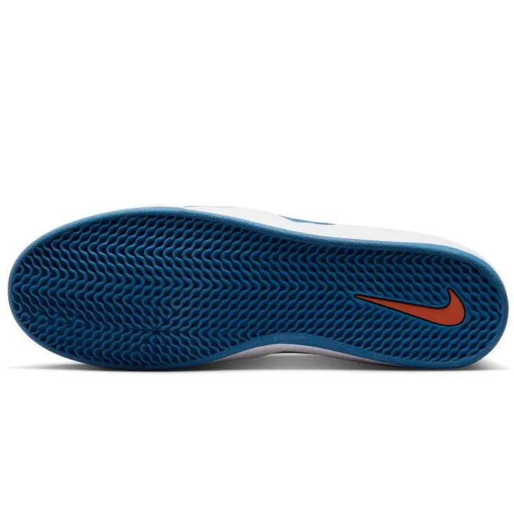 Nike SB Ishod Wair Premium Skateboard Shoe - Orange/Blue Jay-Orange-Black
