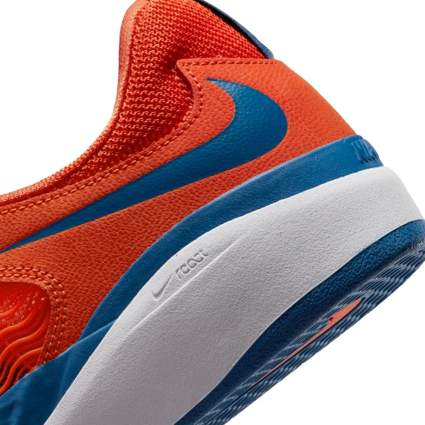 Nike SB Ishod Wair Premium Skateboard Shoe - Orange/Blue Jay-Orange-Black