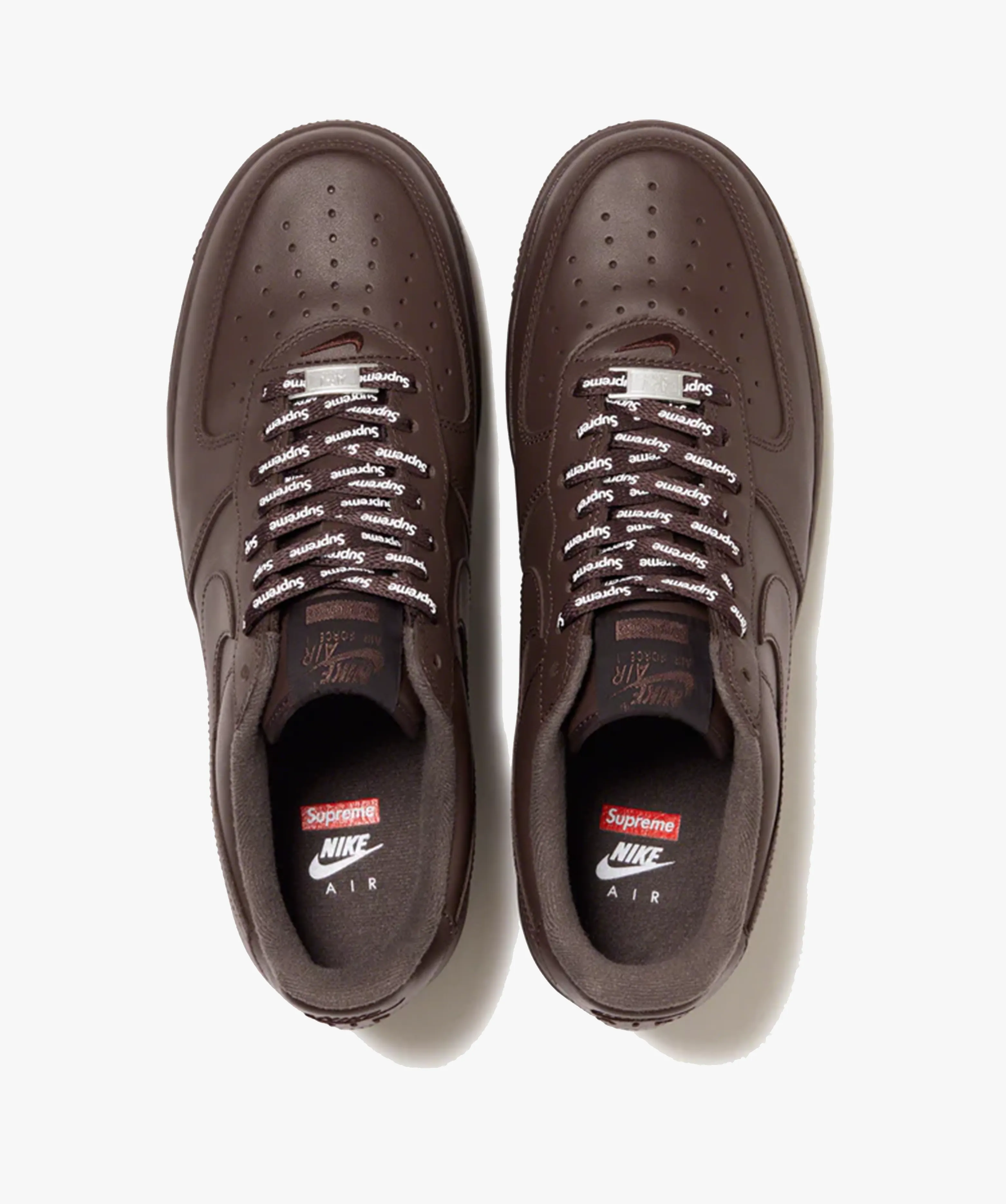 Nike/ Supreme Air Force 1 'Baroque Brown'