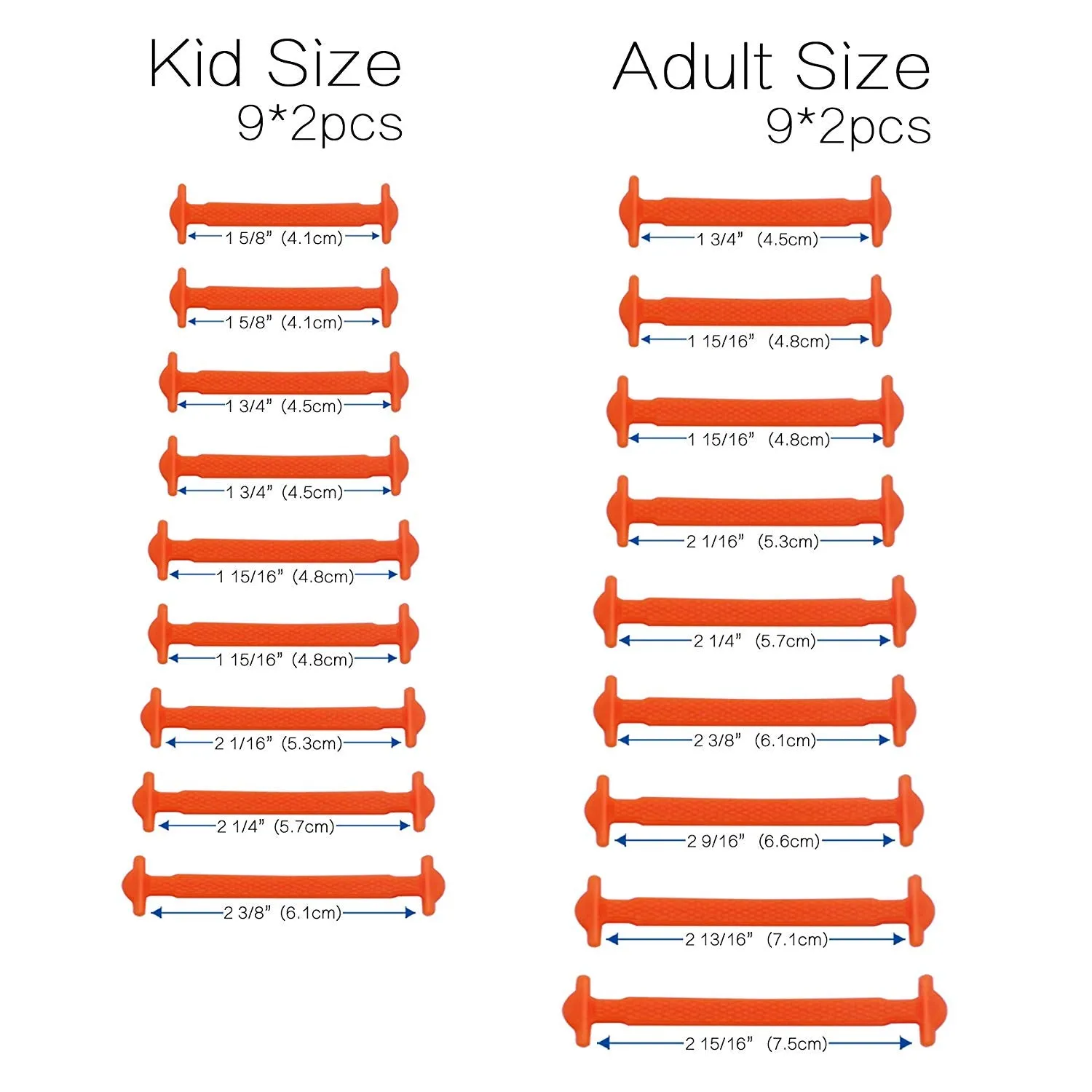 No Tie Shoelaces , Elastic Shoelaces for Sneakers-Sport