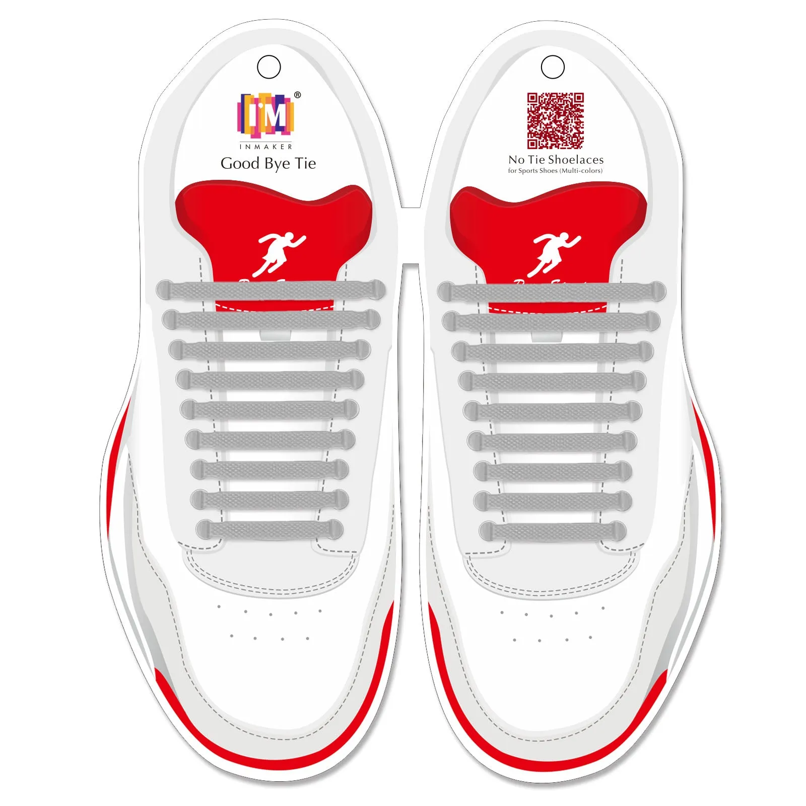 No Tie Shoelaces , Elastic Shoelaces for Sneakers-Sport