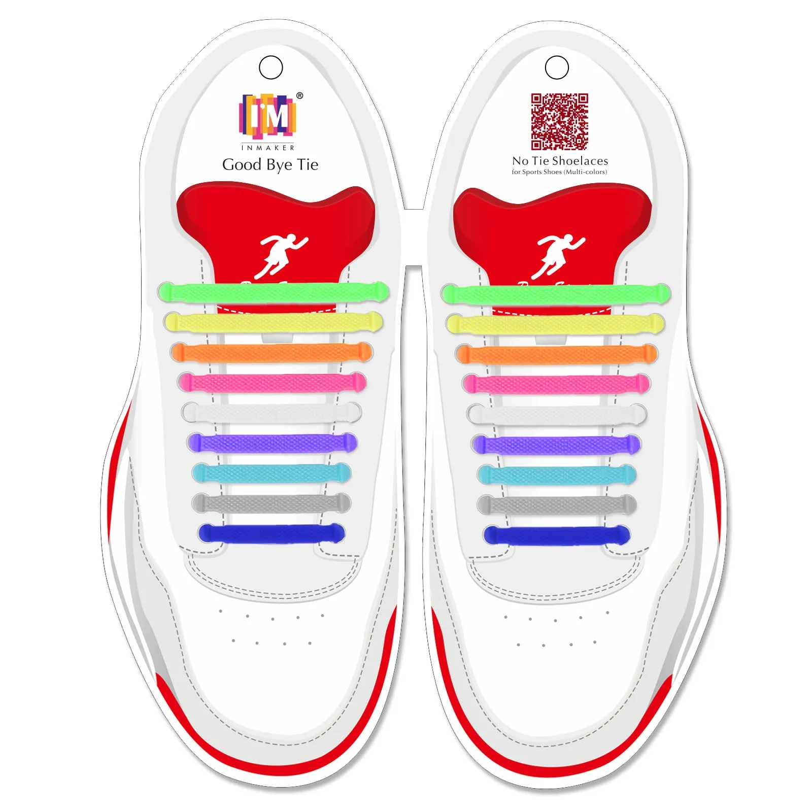 No Tie Shoelaces , Elastic Shoelaces for Sneakers-Sport
