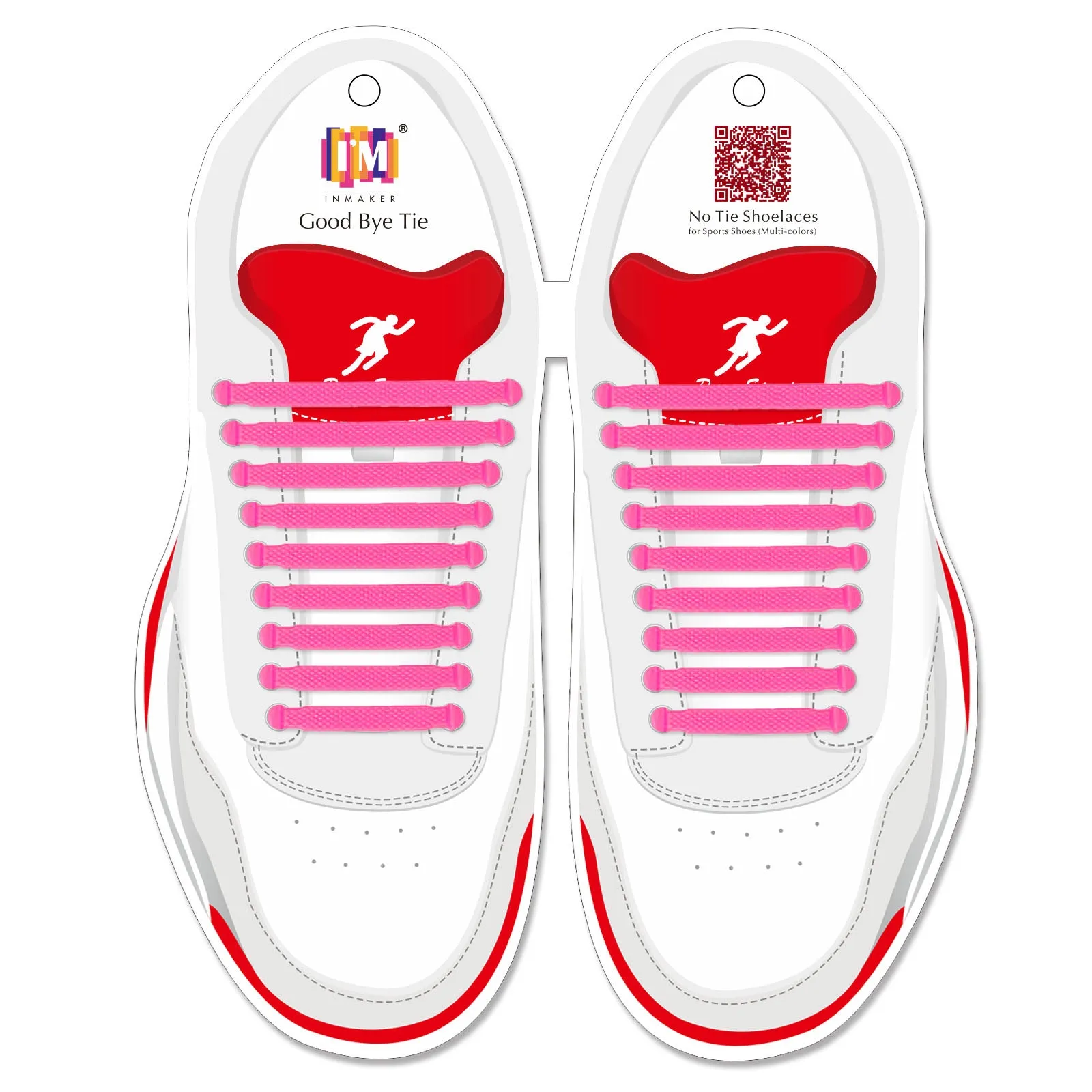 No Tie Shoelaces , Elastic Shoelaces for Sneakers-Sport