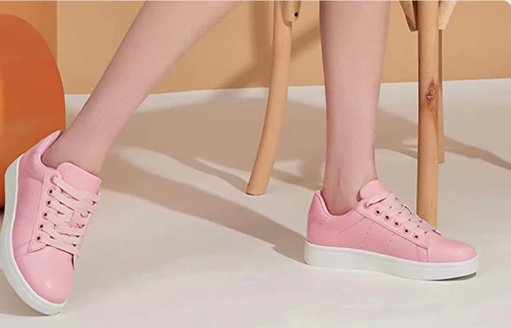 Pink Sneakers- Women’s 8.5