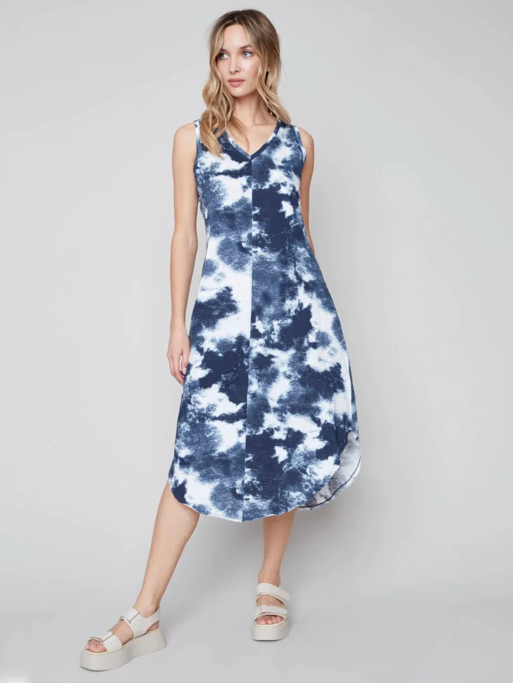 PRINTED COTTON DRESS