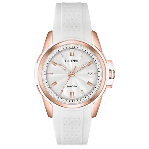 "AR" LADIES ECO-DRIVE ROSE-TONE