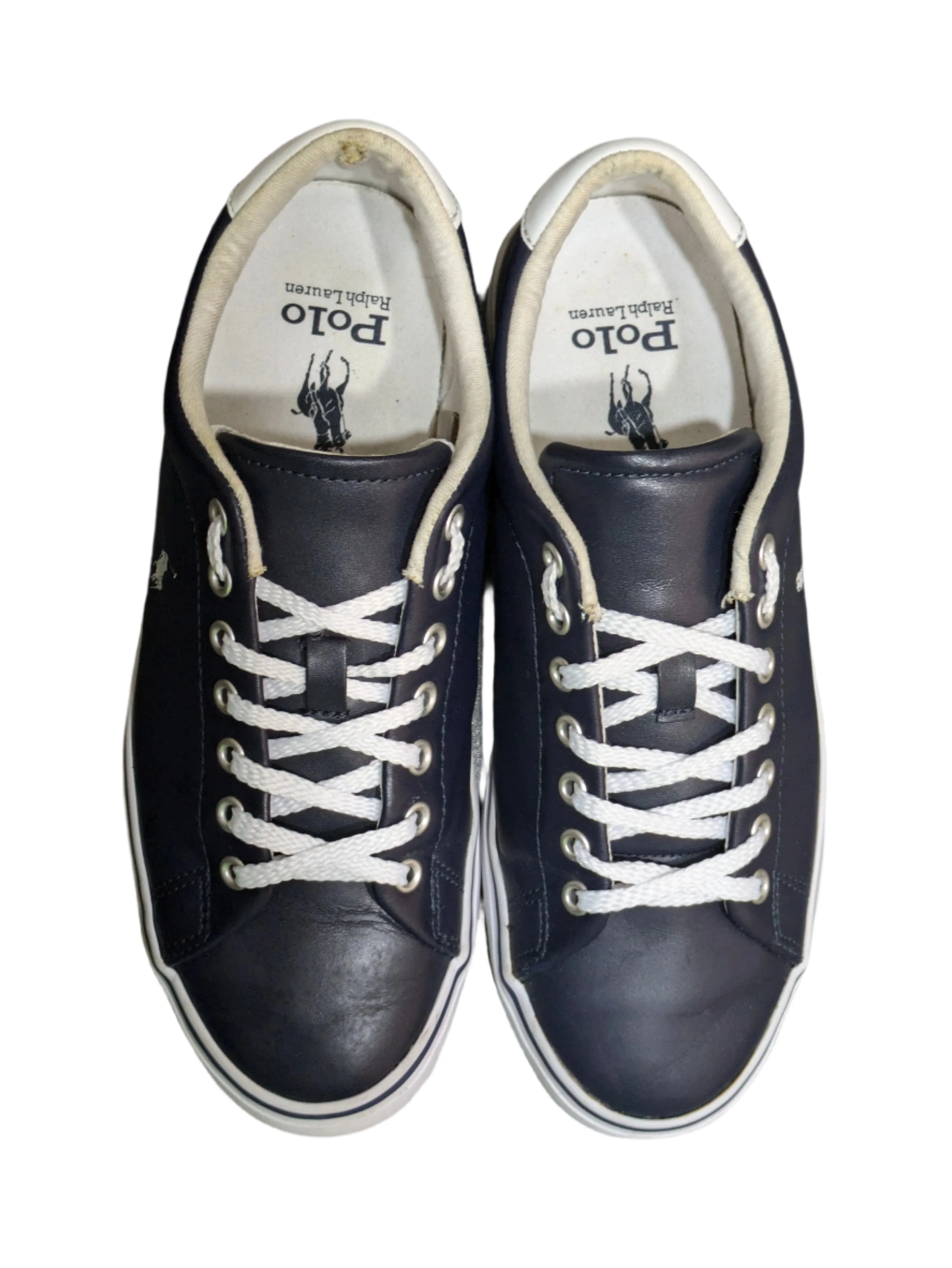 Ralph Lauren Longwood Leather Trainer Size EU 39 / UK 5 / US 6