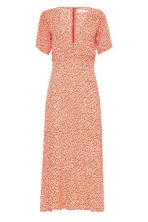 Raphaela Midi Dress - Yumi Floral Print
