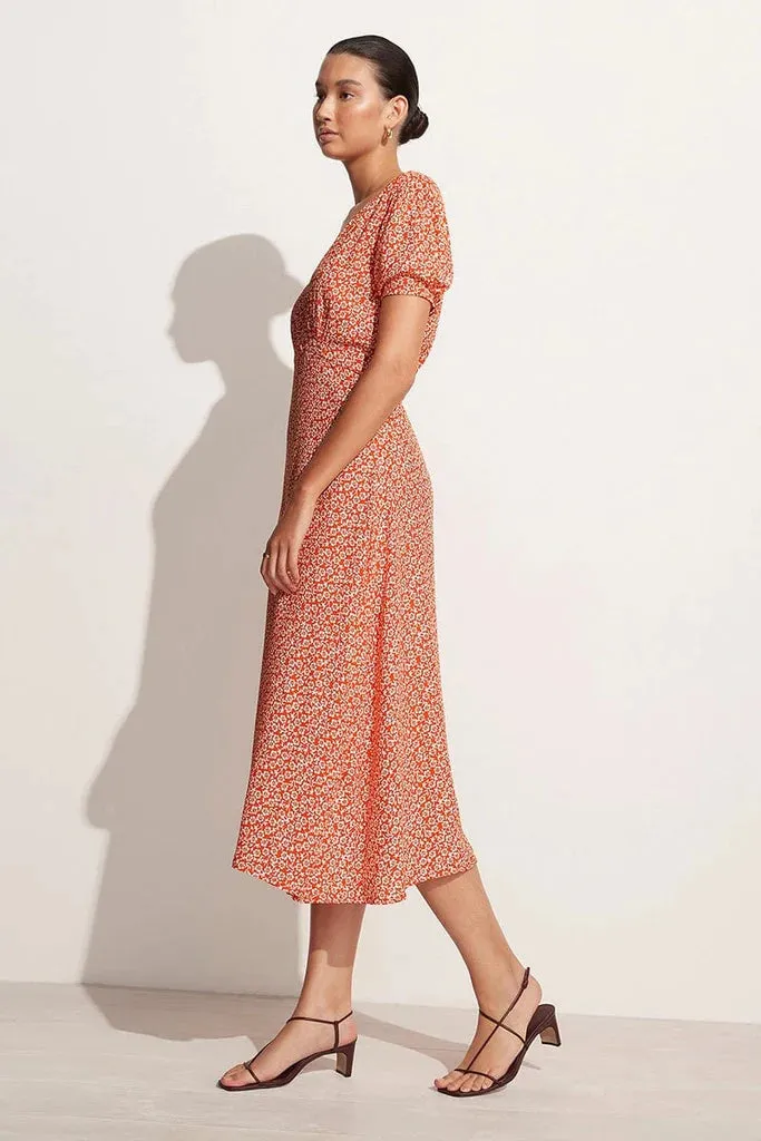 Raphaela Midi Dress - Yumi Floral Print