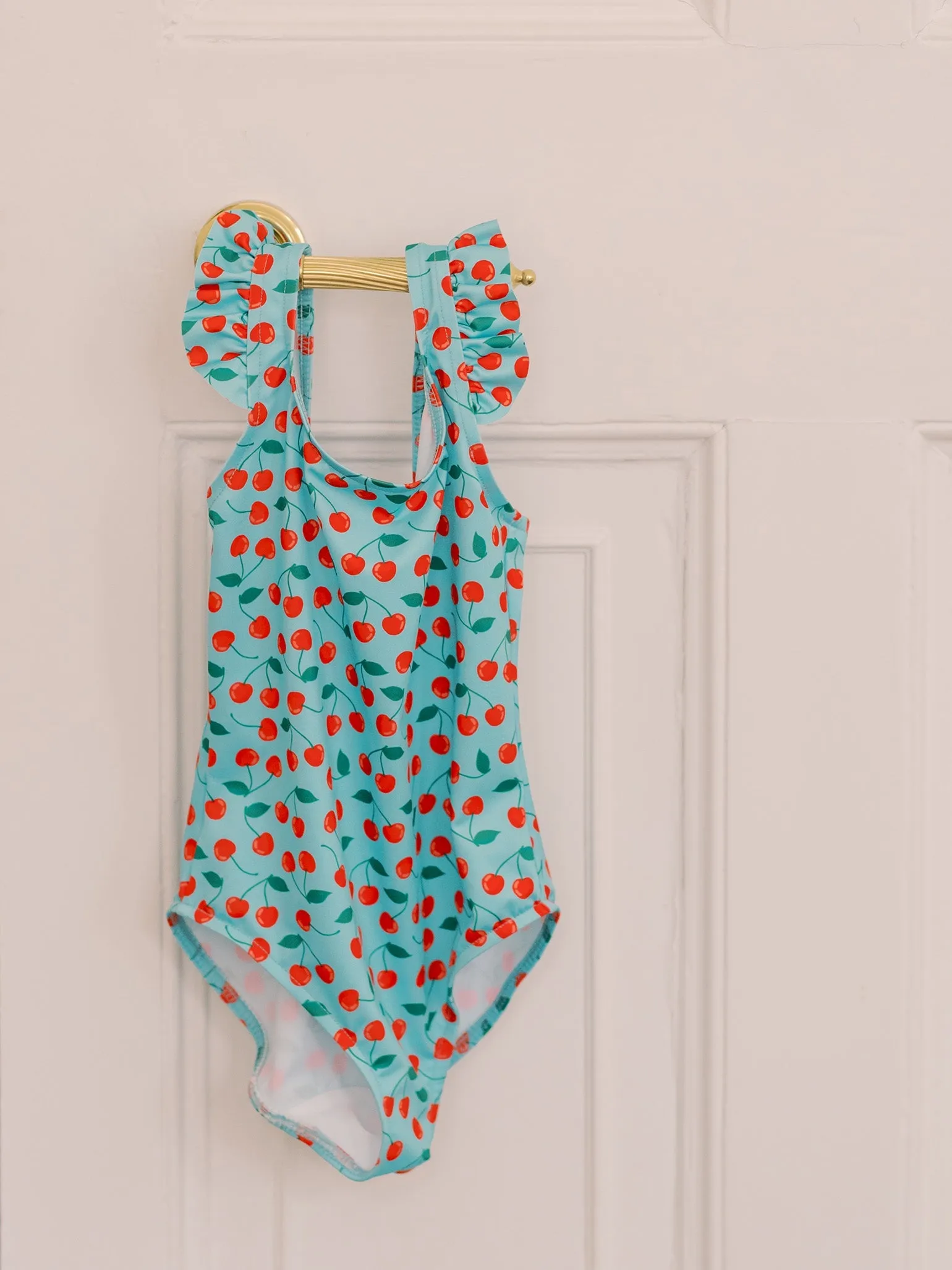 Red Cherry Lima Girl Swimsuit