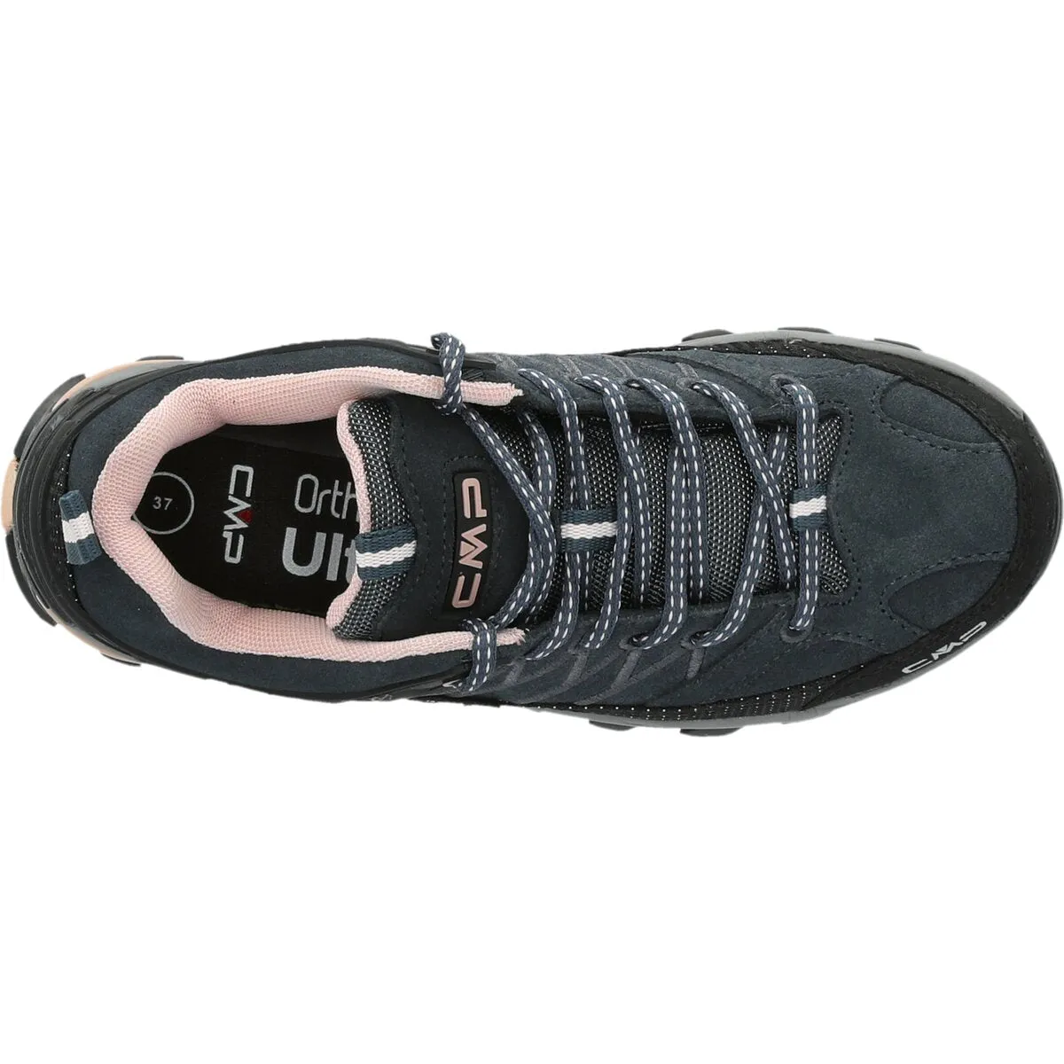 Rigel Low Wmn WP Outdoor Shoe - Asphalt-Antracite-Rose