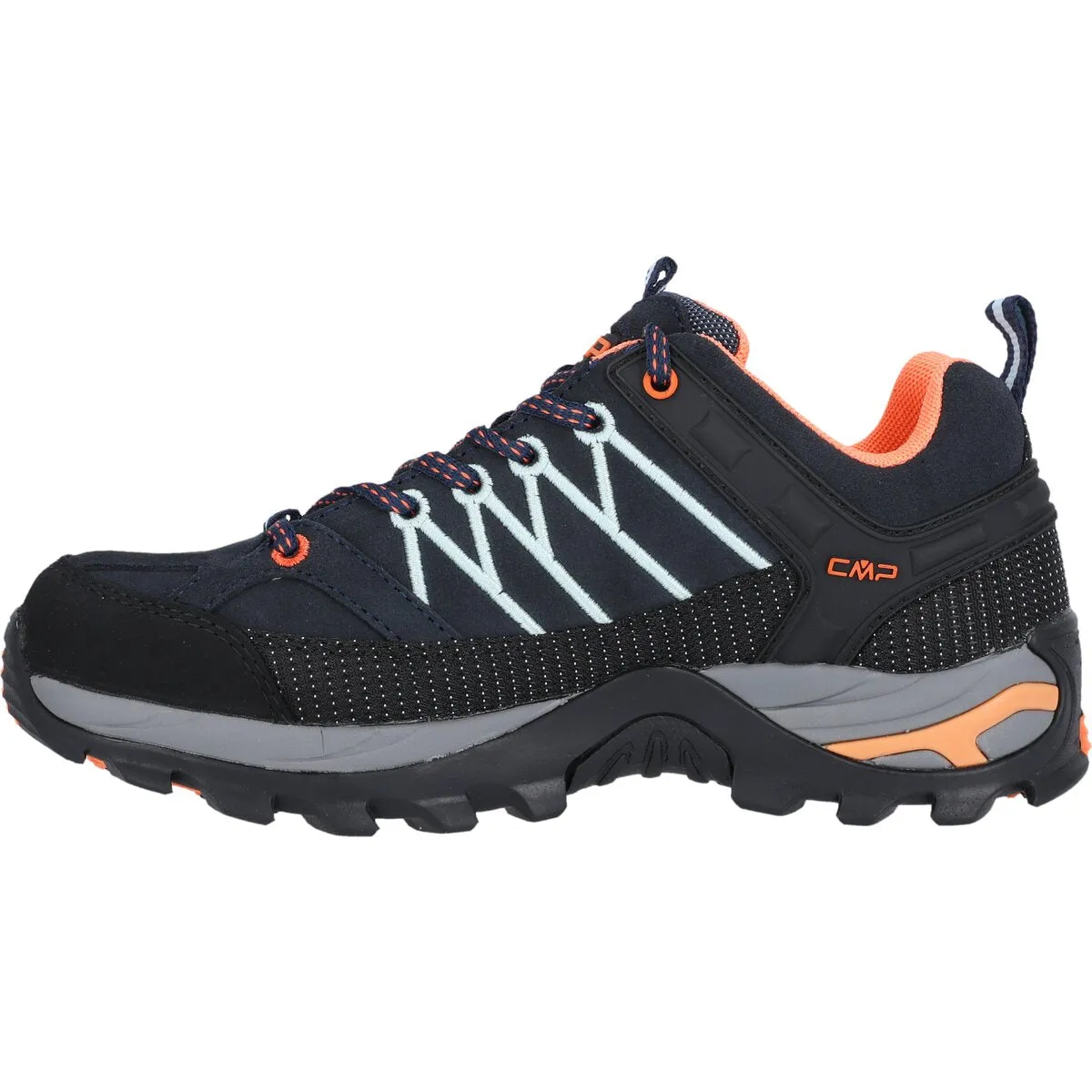 Rigel Low Wmn WP Outdoor Shoe - B.Blue-giada-peach