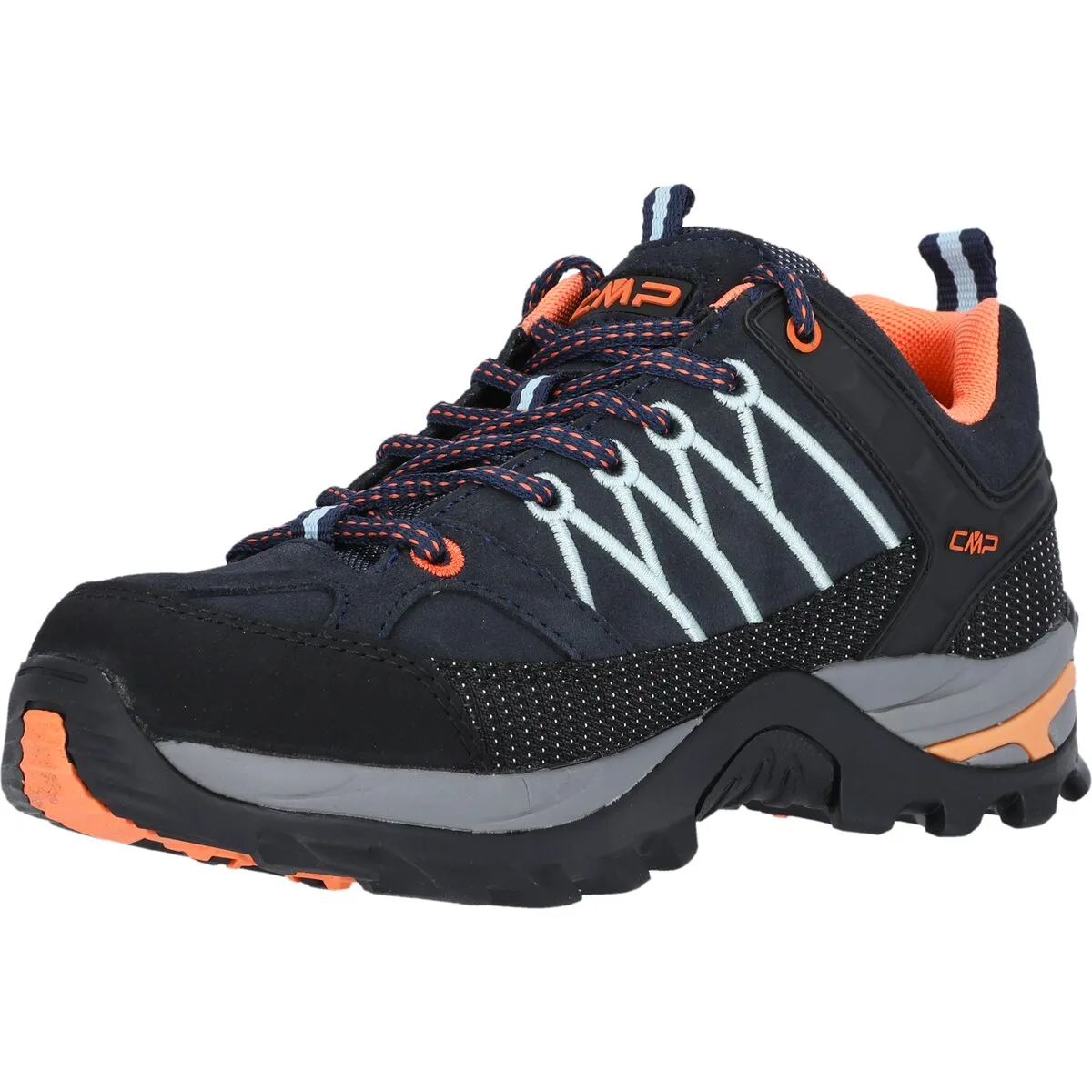 Rigel Low Wmn WP Outdoor Shoe - B.Blue-giada-peach