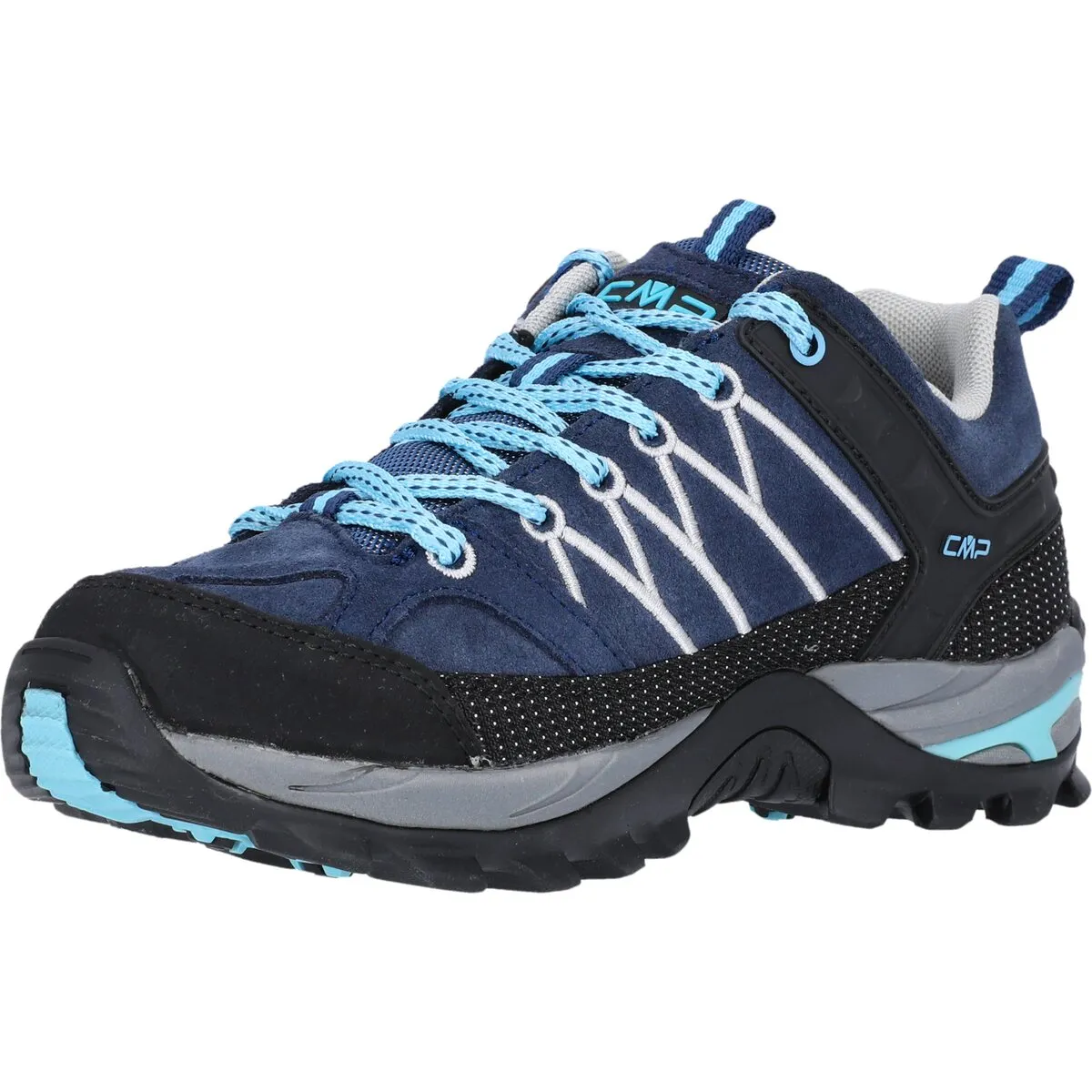Rigel Low Wmn WP Outdoor Shoe - Blue-Stone