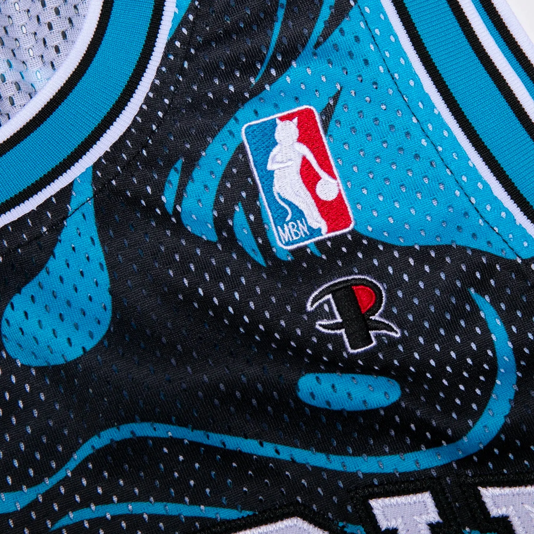 RIPNDIP Psychedelic Basketball Jersey (Black / Blue)