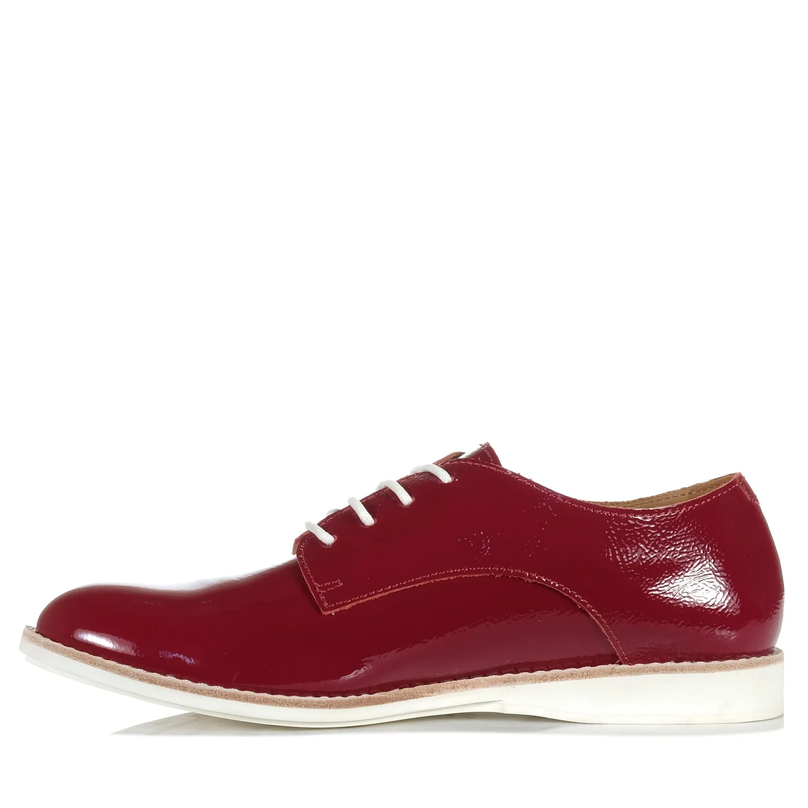 Rollie Derby Super Soft Merlot Patent