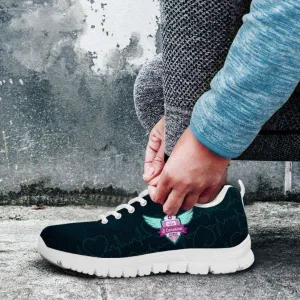 S Carolina Nurse, Nursing Themed Mesh Fabric Running Shoes
