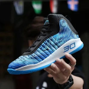 Shock-absorbing High-top Basketball Shoes
