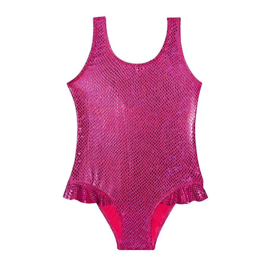 SLIPSTOP Girl's Rubin Junior Swimsuit - Pink
