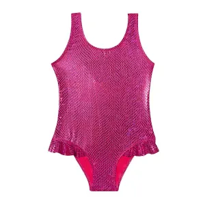 SLIPSTOP Girl's Rubin Junior Swimsuit - Pink