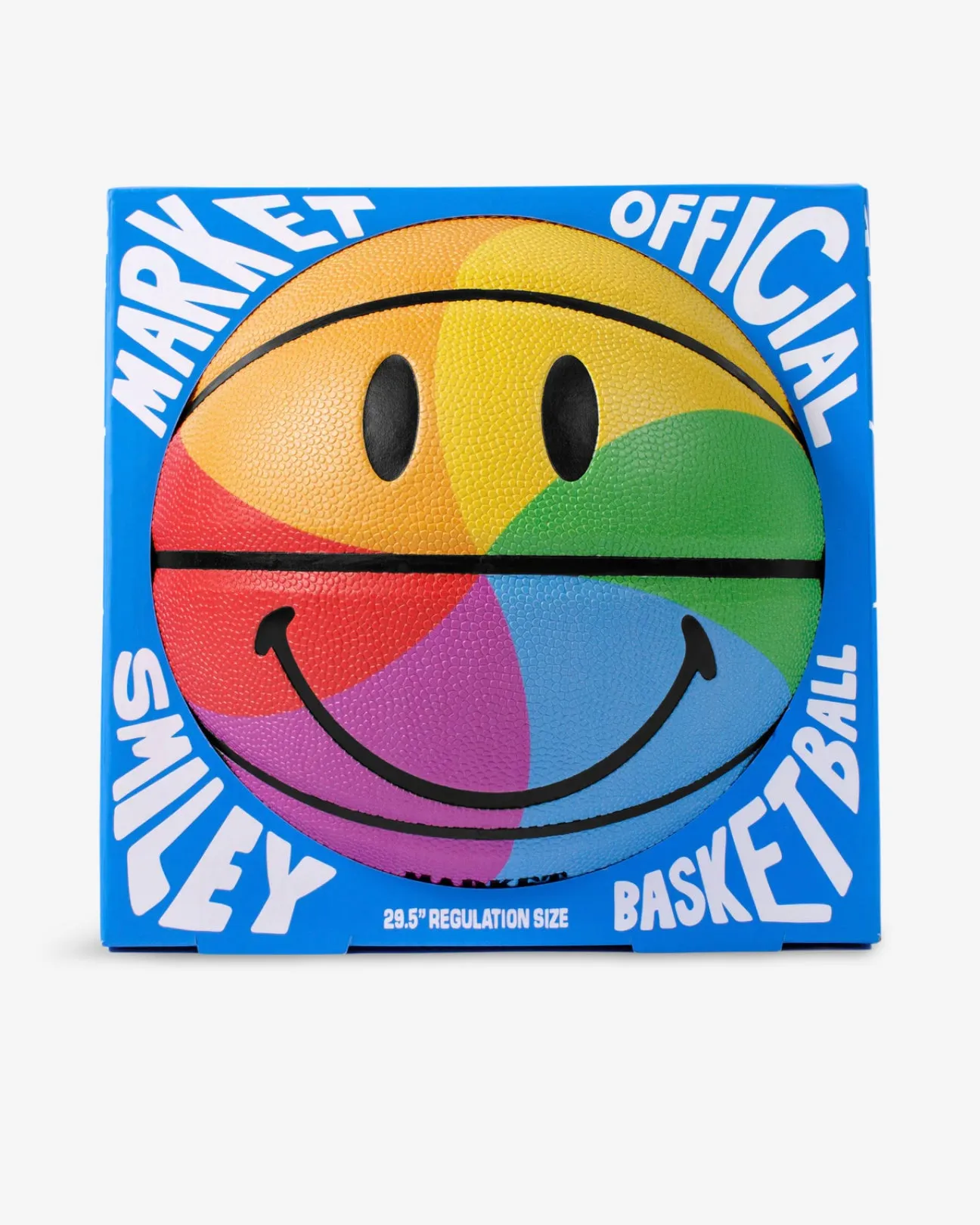 SMILEY PINWHEEL BASKETBALL - MULTI