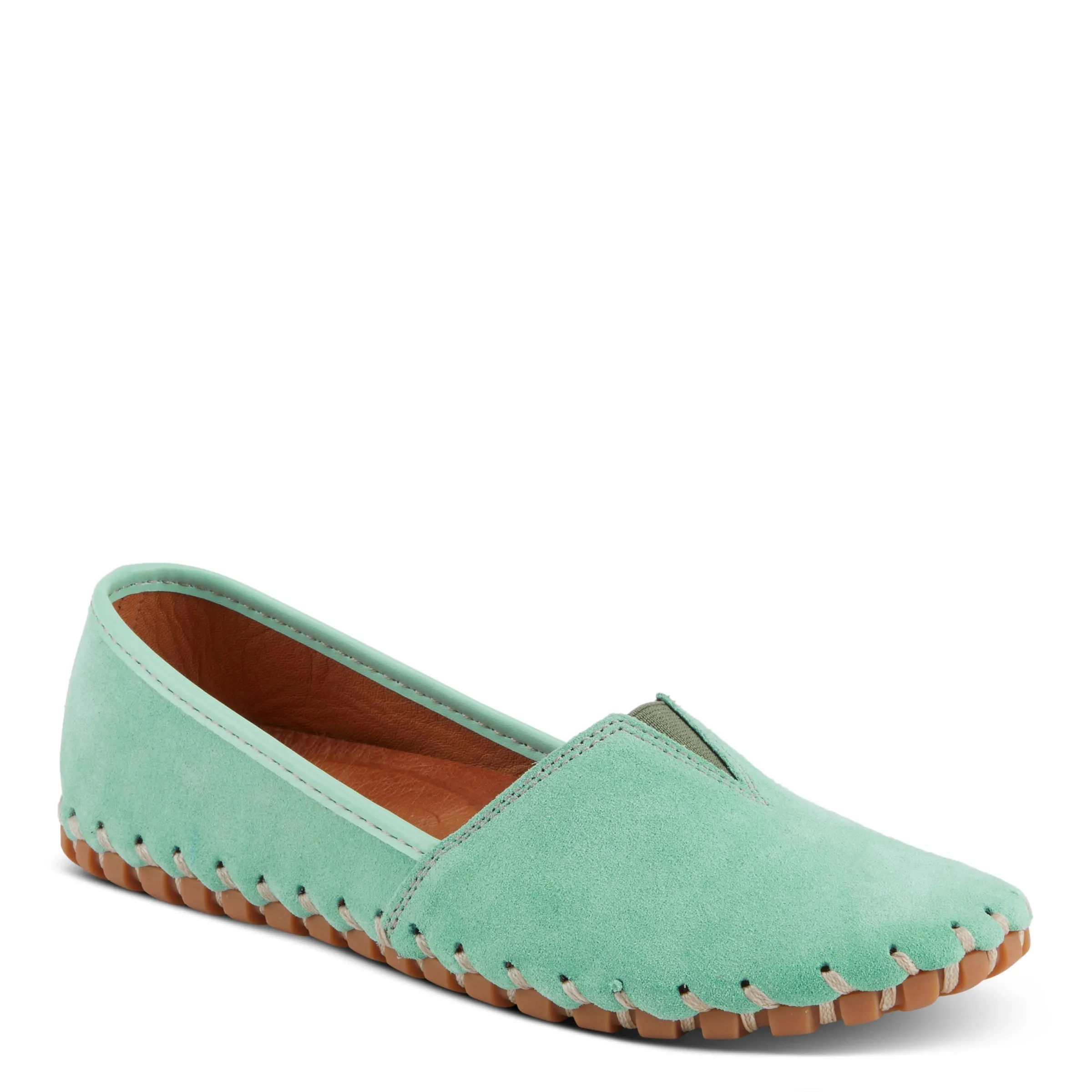 Spring Step Shoes Kathaleta Women’s Suede Slip On Shoes