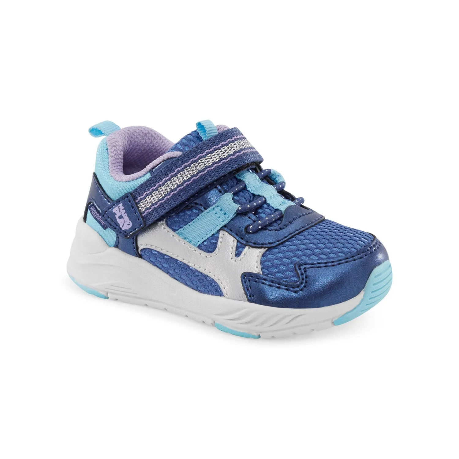 Stride Rite M2P PLAYER - NAVY METALLIC Girls Running Shoes