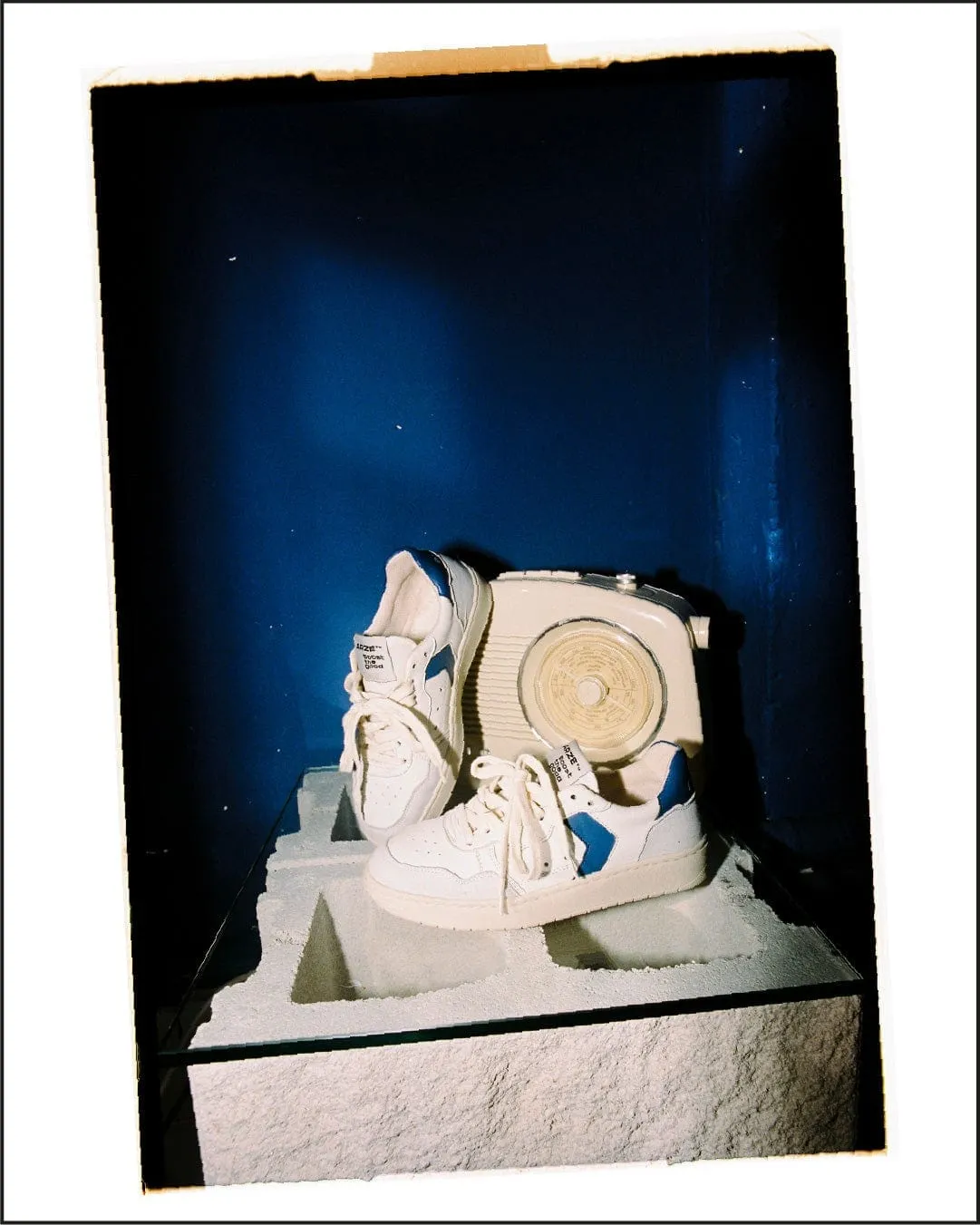Taiga Blue Sneakers
