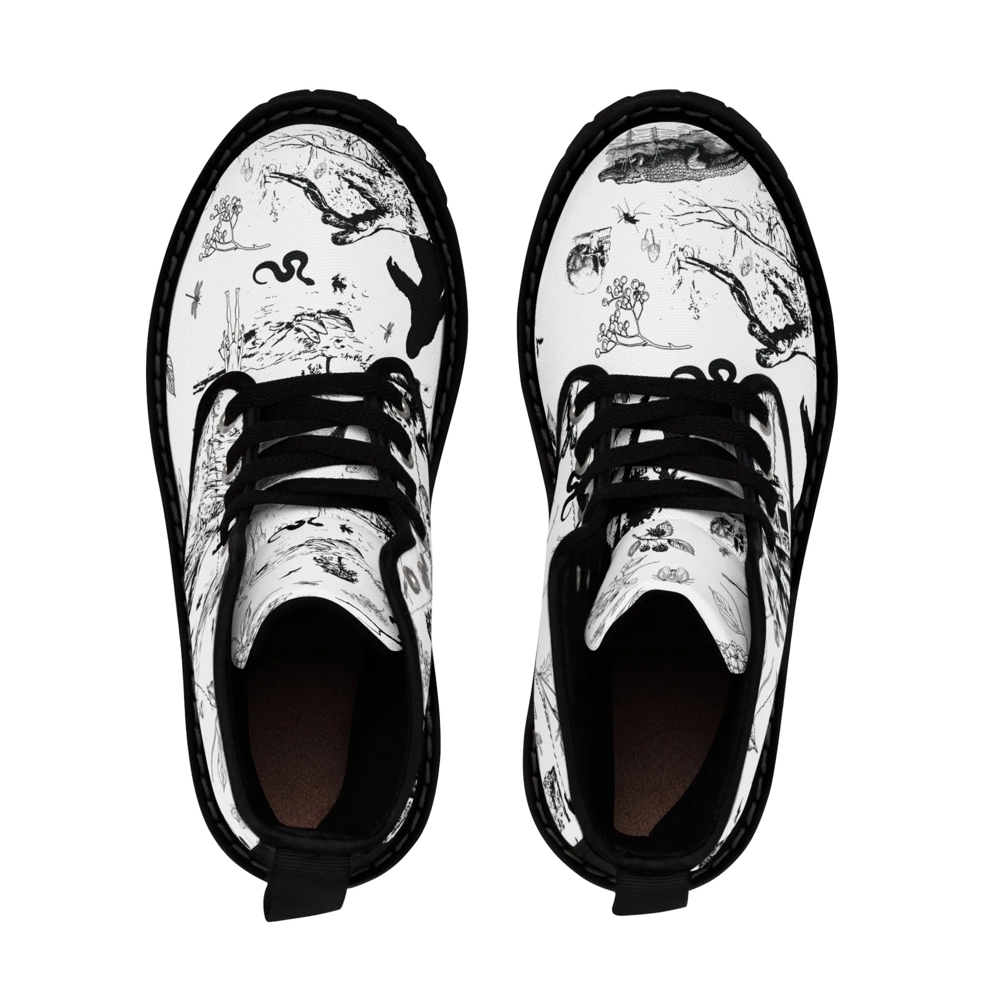 The Strange South Toile Women's Canvas Boots