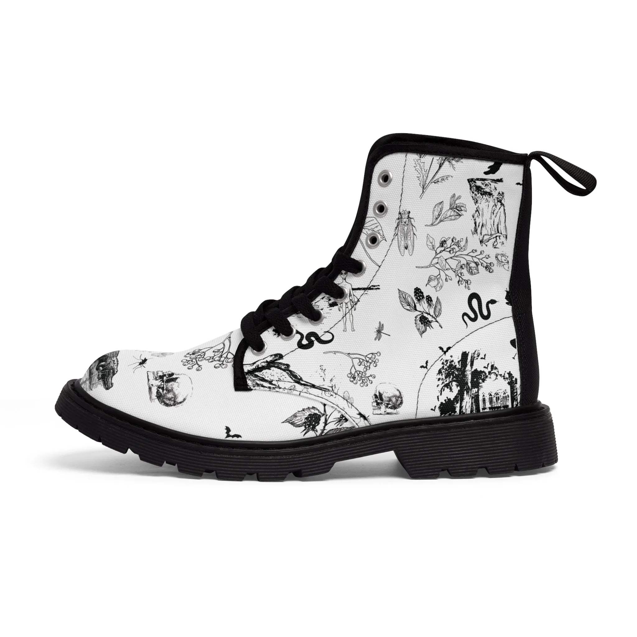 The Strange South Toile Women's Canvas Boots