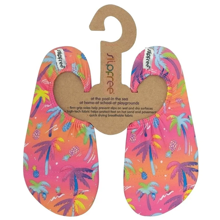 Tropic Orange Kids Slipfree Shoes