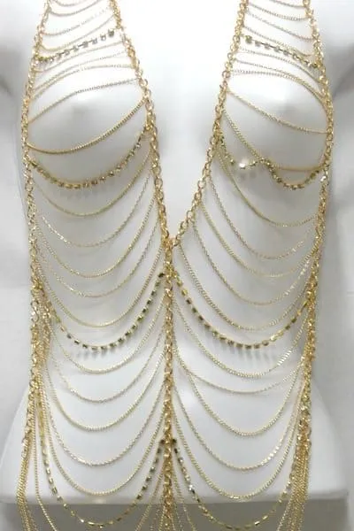 V Neck Body Jewelry